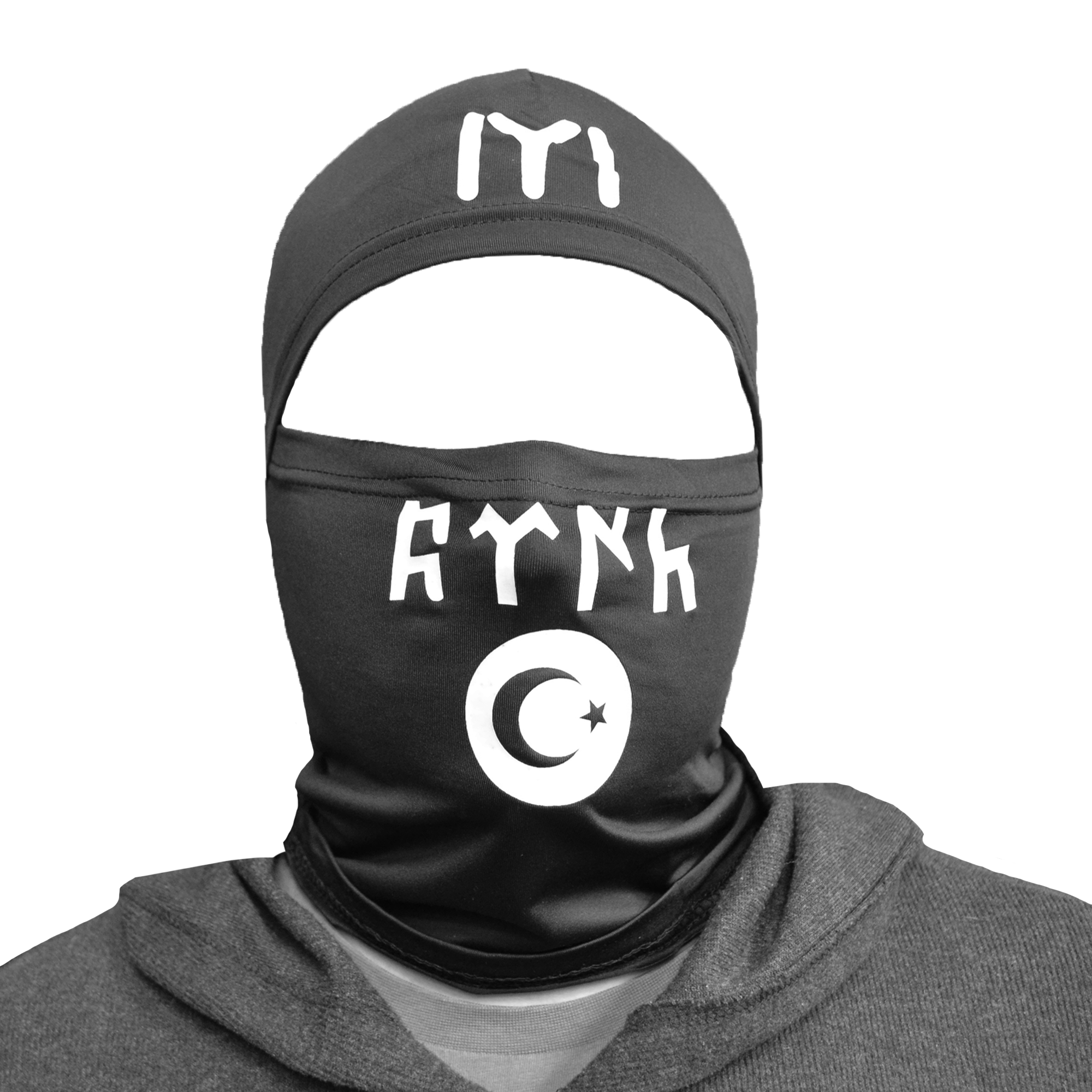 Türk Yazılı Kar Maskesi, Ayyıldız Baskılı Balaklava, Kayı Logolu Maske, Kask Altı Maske | Kar Maskesi Modelleri,Fiyatları