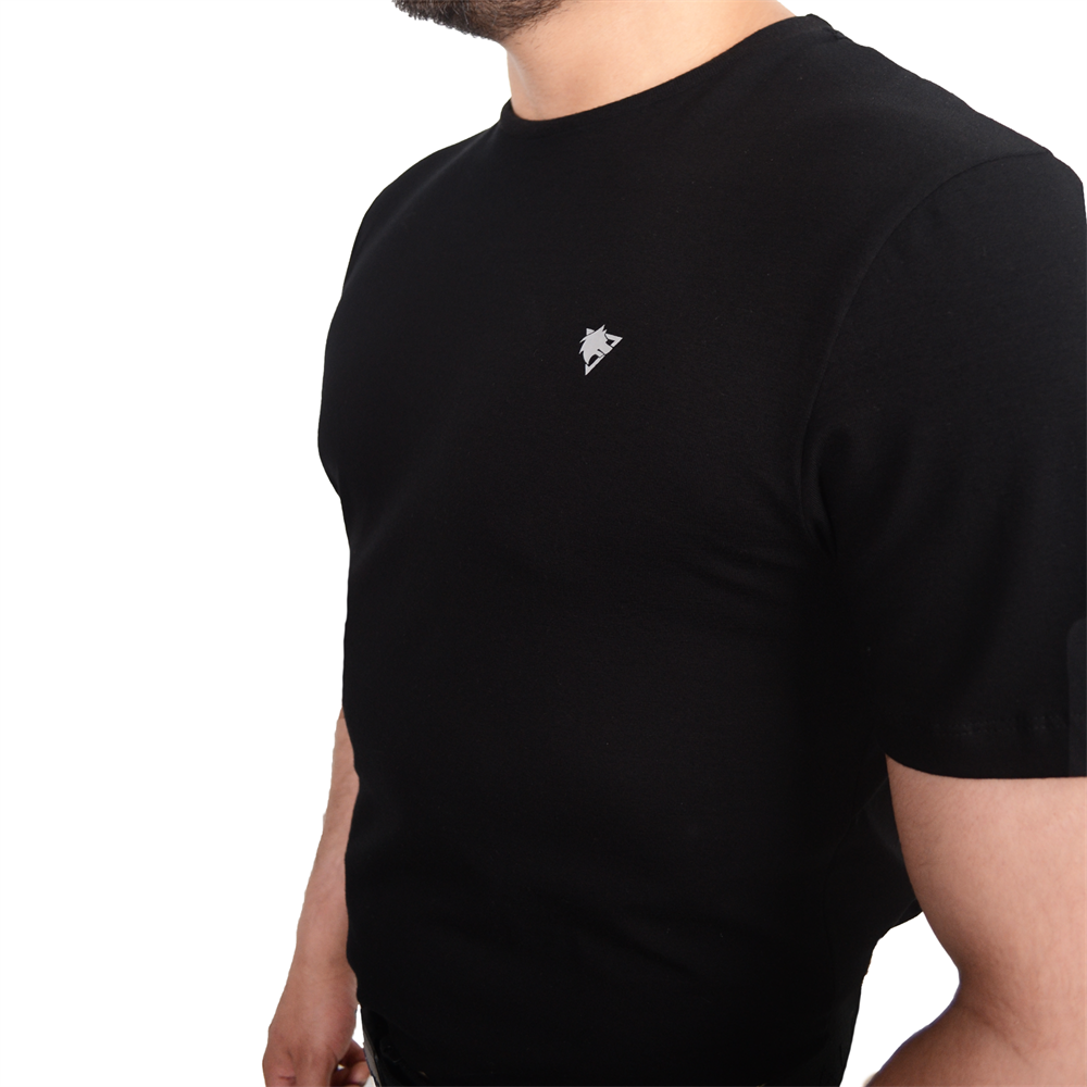 Wolftrap Erkek Kısa Kollu Siyah T-Shirt | Wolftrap T-Shirt Modelleri Ve  Fiyatları | Şimşekoğlu