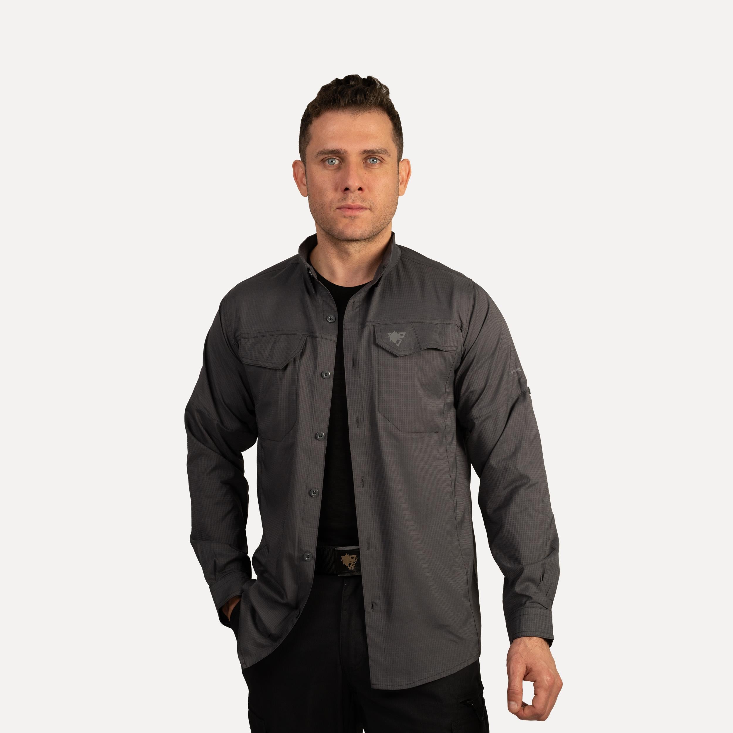 Wolftrap Tactical Anka Ultra Hafif Antrasit Taktik Gömlek | Taktik Gömlek Modelleri ve Fiyatları | Wolftrap Tactical
