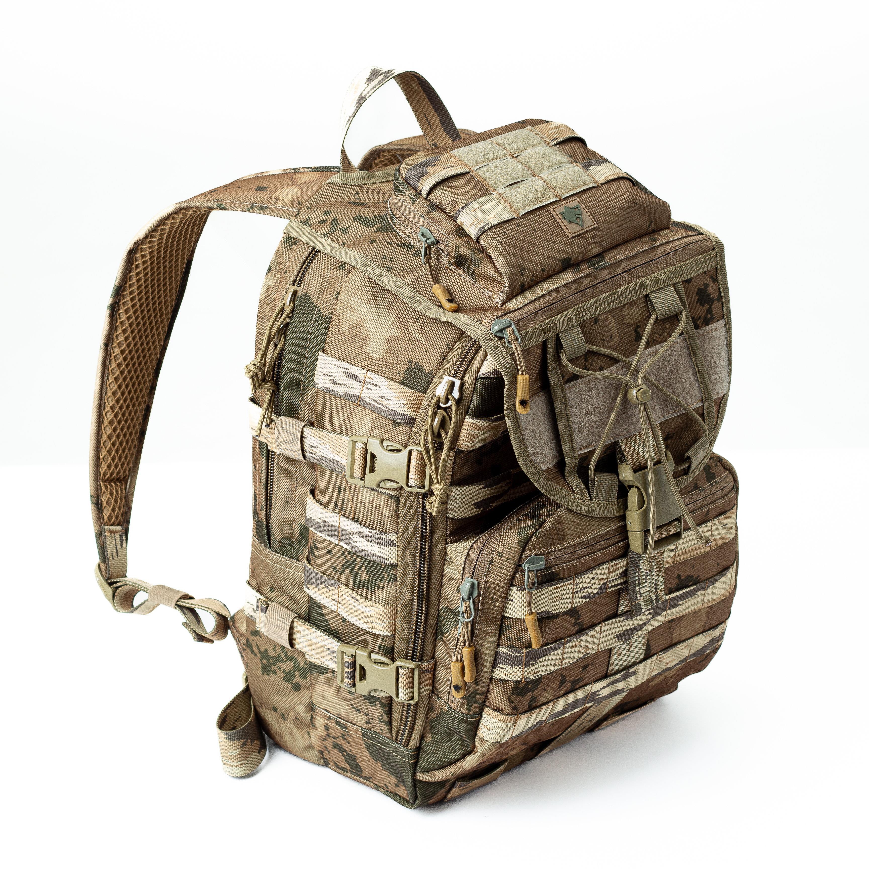 Wolftrap Tactical Artuk 33 Litre Çöl Kamuflaj Taktik Çanta, Sırt Çantası, Kamp Çantası | Taktik Çanta Modelleri ve Fiyatları | Operasyon Çantası