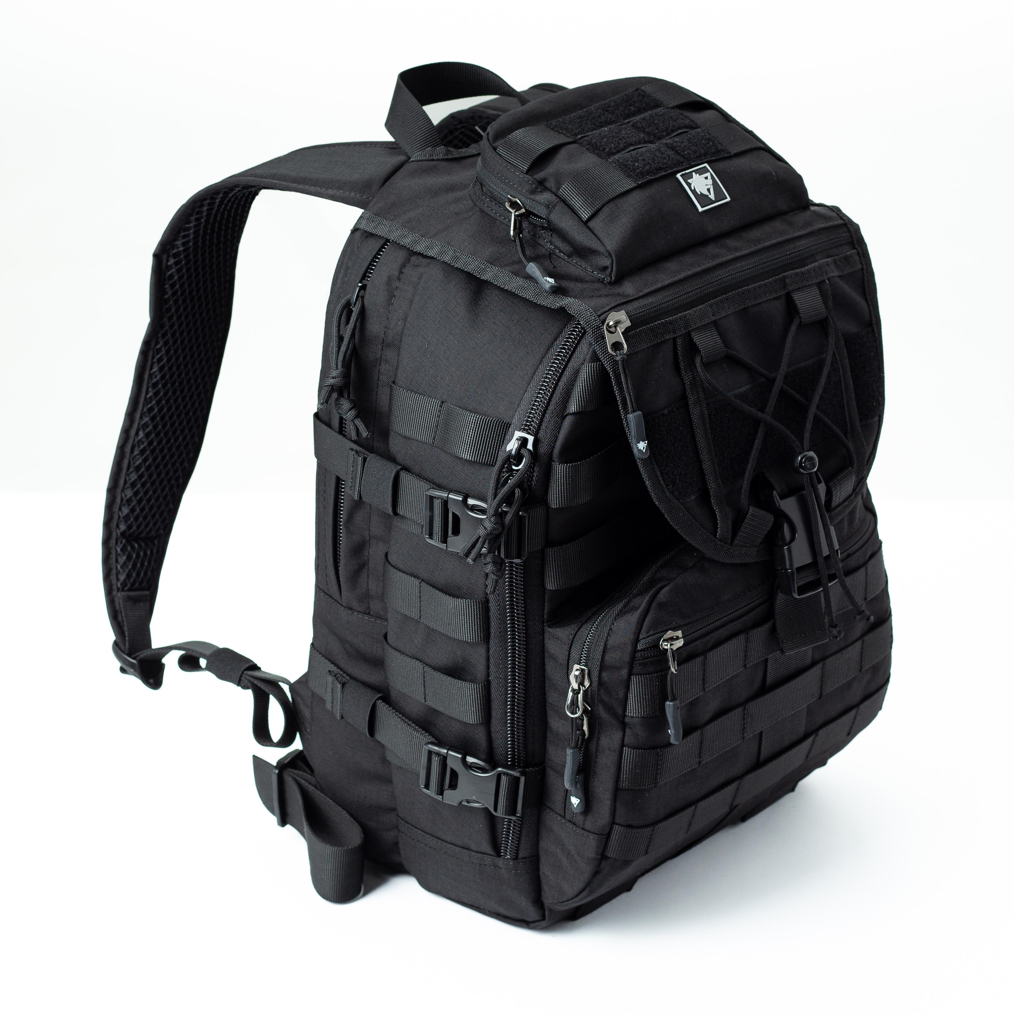 Wolftrap Tactical Artuk 33 Litre Siyah Taktik Çanta, Sırt Çantası, Kamp Çantası | Taktik Çanta Modelleri ve Fiyatları | Operasyon Çantası