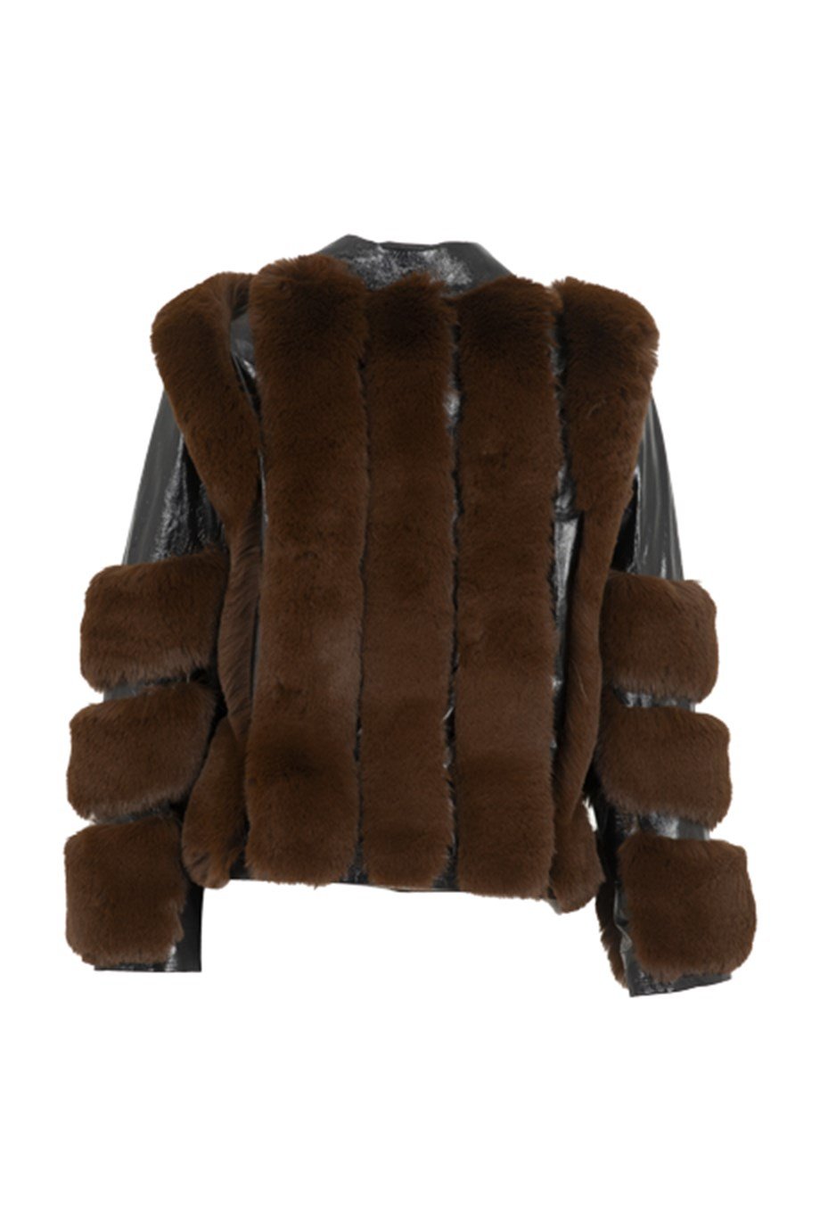 FURLE Deri Ceket - Kahverengi