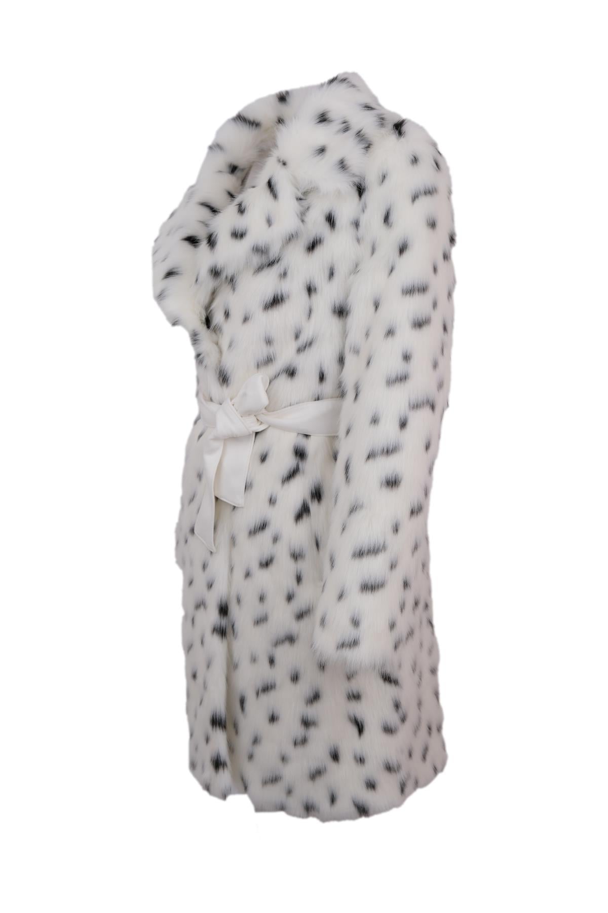 VELVET Suni Kürk Ceket - Leopar