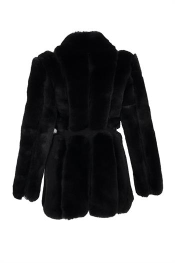 BIANCA Fonksiyonel Suni Kürk - Siyah