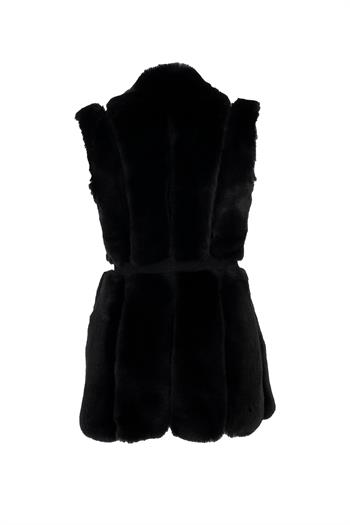 BIANCA Fonksiyonel Suni Kürk - Siyah