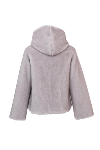 COS Suni Kürk Ceket - Gri