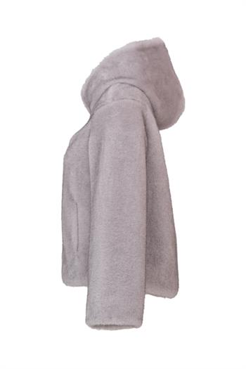 COS Suni Kürk Ceket - Gri