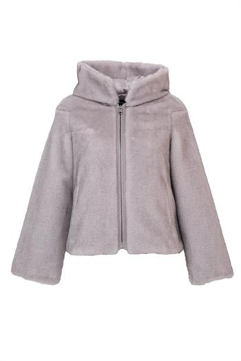 COS Suni Kürk Ceket - Gri