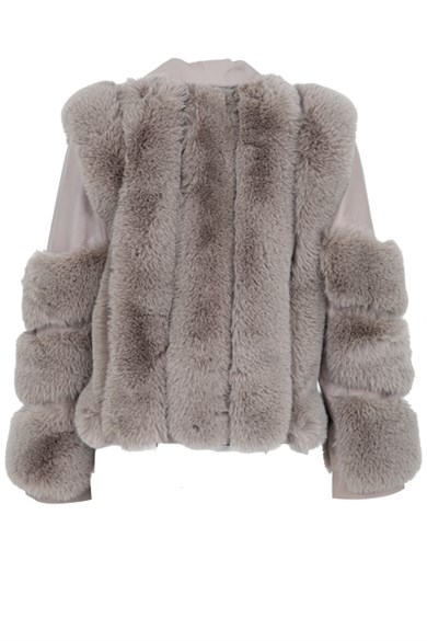 FURLE Deri Ceket - Taş