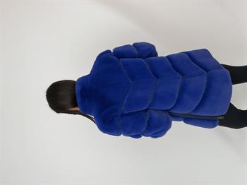 GALA Suni Kürk Ceket - Saks