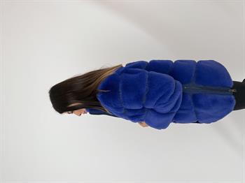 GALA Suni Kürk Ceket - Saks