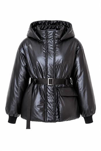 JANE BLACK Şişme Mont - Siyah