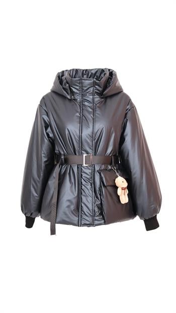 JANE BLACK Şişme Mont - Siyah