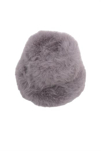 JF Peluş Bucket Şapka - Gri