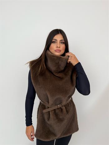 MARTINA Turtleneck - Kahverengi