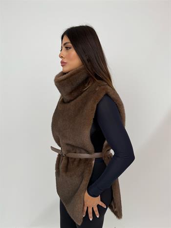 MARTINA Turtleneck - Kahverengi