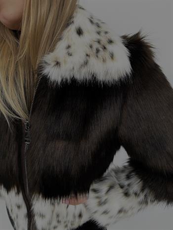 NOXXA Suni Kürk Ceket - Vaşak