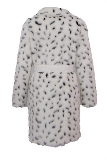 VELVET Suni Kürk Ceket - Leopar