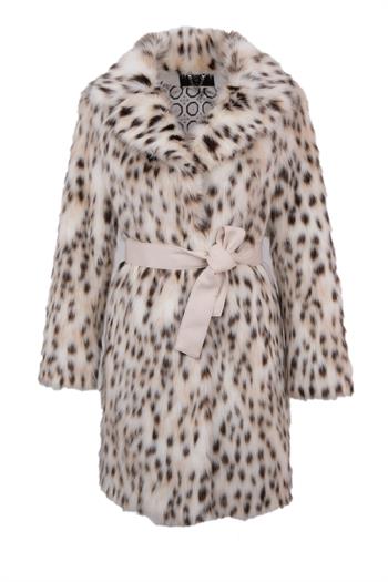 VELVET Suni Kürk Ceket - Vaşak