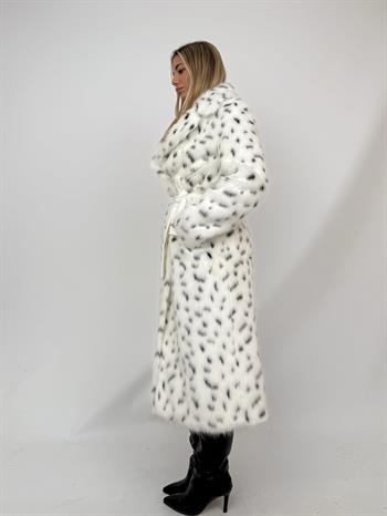 VICTORIA Suni Kürk Ceket - Leopar