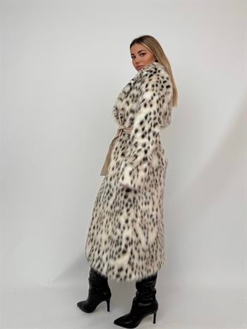 VICTORIA Suni Kürk Ceket - Vaşak