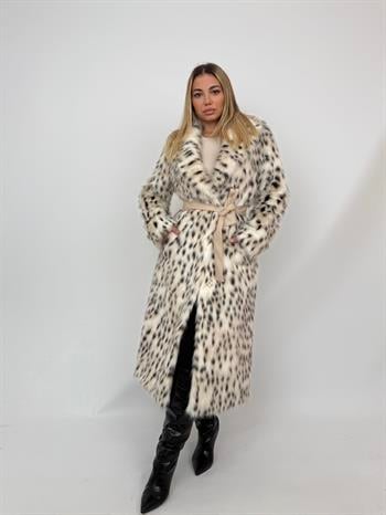 VICTORIA Suni Kürk Ceket - Vaşak