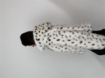 ZOEY Suni Kürk Ceket - Leopar