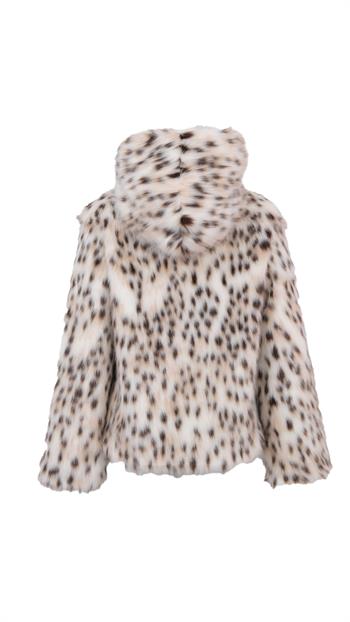 ZOEY Suni Kürk Ceket - Vaşak