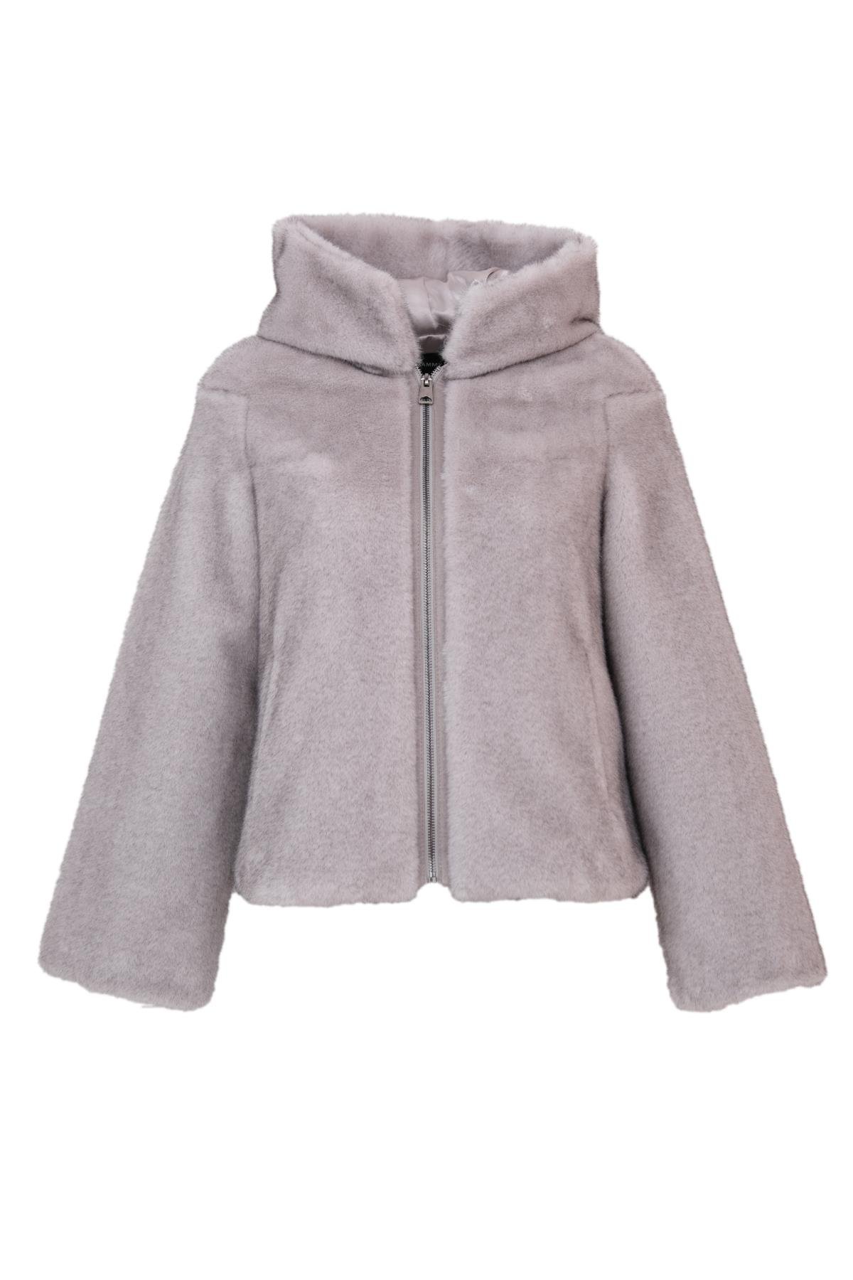 COS Suni Kürk Ceket - Gri