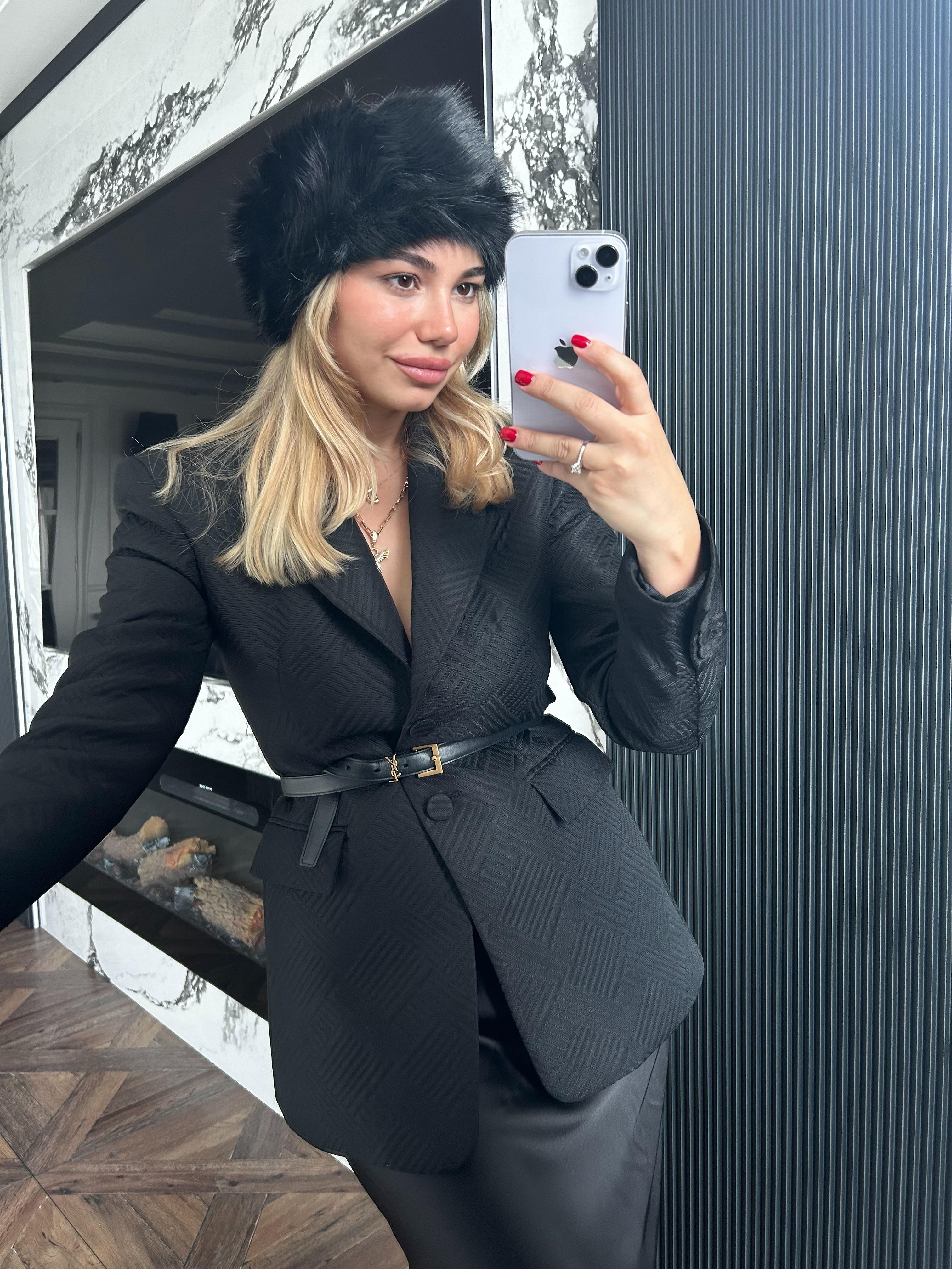 JF Kürk Bandana - Siyah