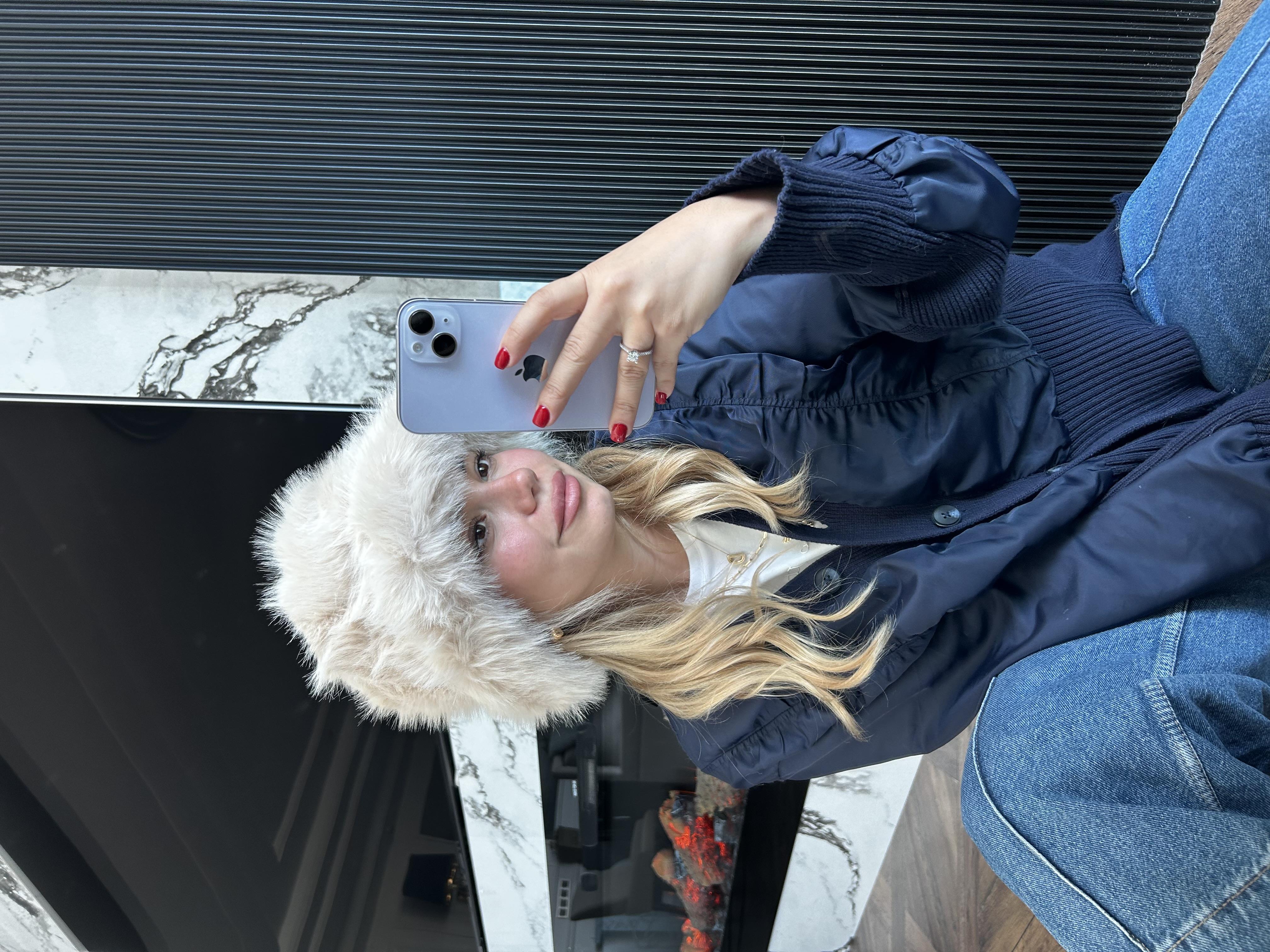 JF Peluş Bucket Şapka - Bej