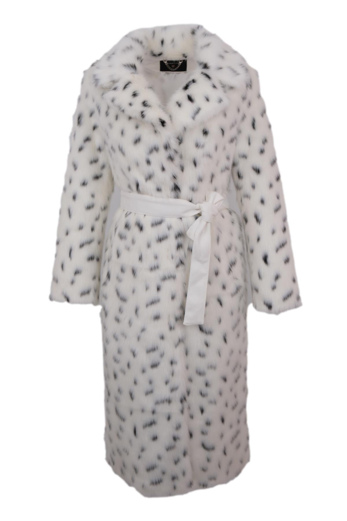 VICTORIA Suni Kürk Ceket - Leopar