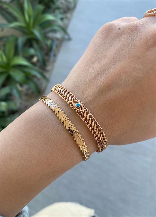 14 Ayar Altın Aria Bileklik