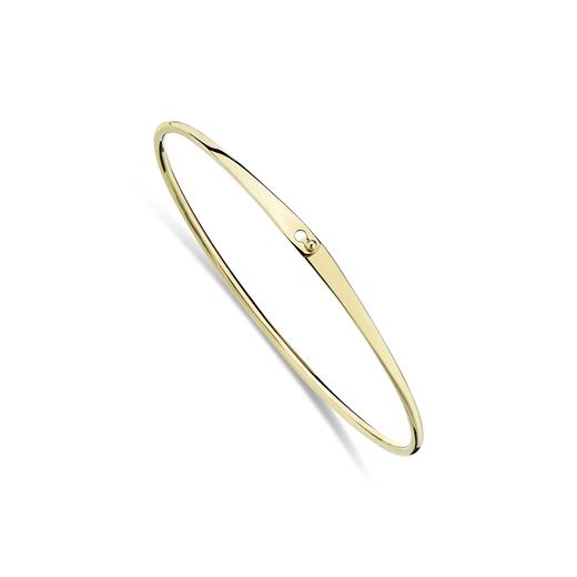 14 Ayar Altın Kelepçe Bileklik