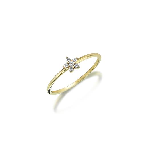 14 Ayar Estelle Yüzük