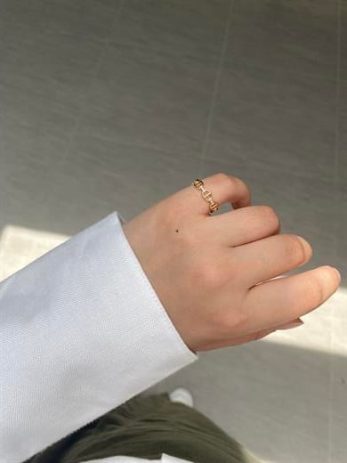 14 Ayar Isadora Yüzük