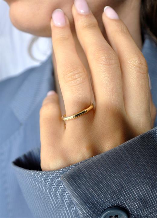 14 Ayar Kemik Yüzük