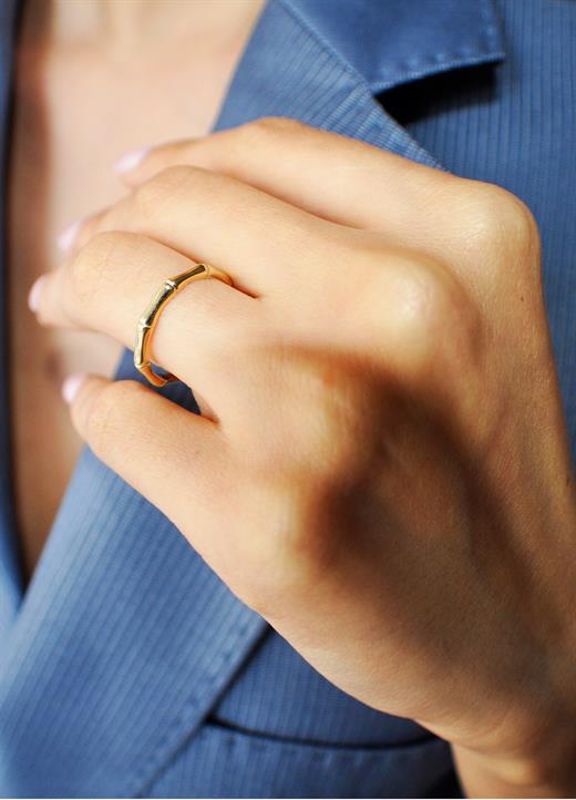 14 Ayar Kemik Yüzük