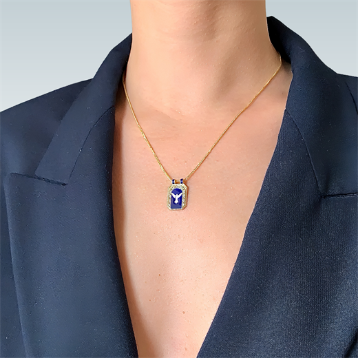 14 Ayar Sema Pırlanta Kolye