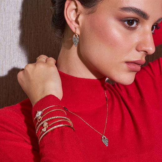 18 Ayar Heart Pırlanta Kolye