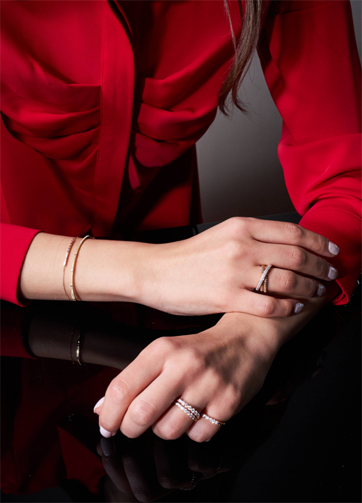 18 Ayar Melinda Pırlanta Yüzük