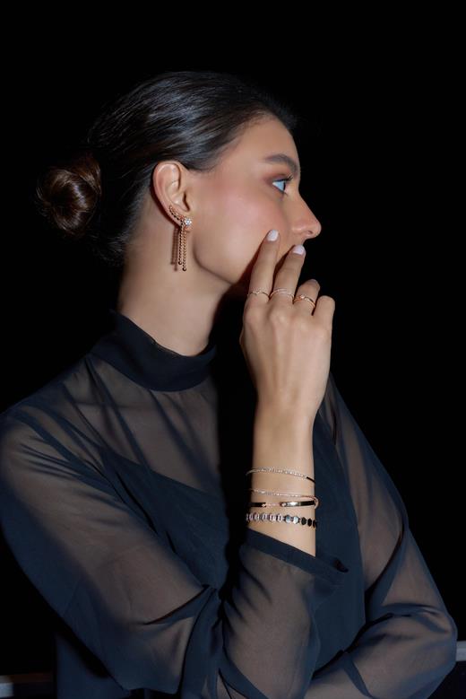 18 Ayar Nehar Pırlanta Yüzük