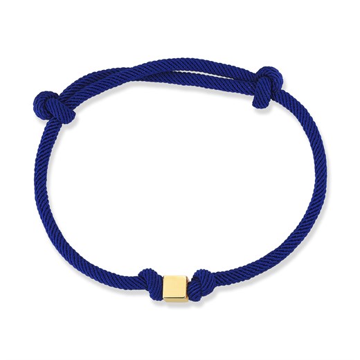 Odda75 14 Ayar Altın Küp İp Bileklik