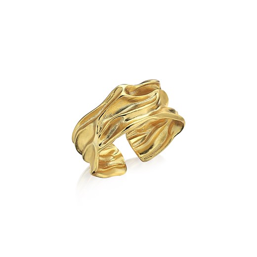 Odda75 Altın Kaplama 925 Ayar Gümüş Frigya Yüzük