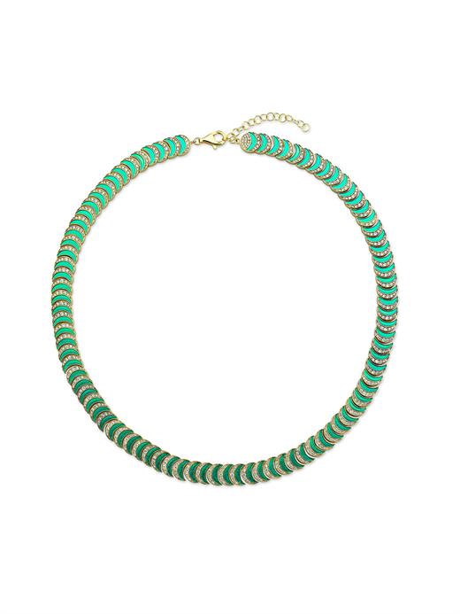 Odda75 Altın Kaplama Mihrimah Kolye