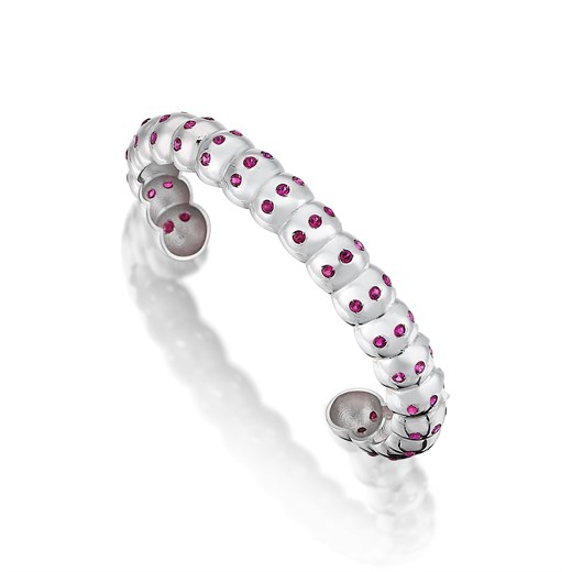 Odda75 Beyaz Altın Kaplama Füreya Bilezik