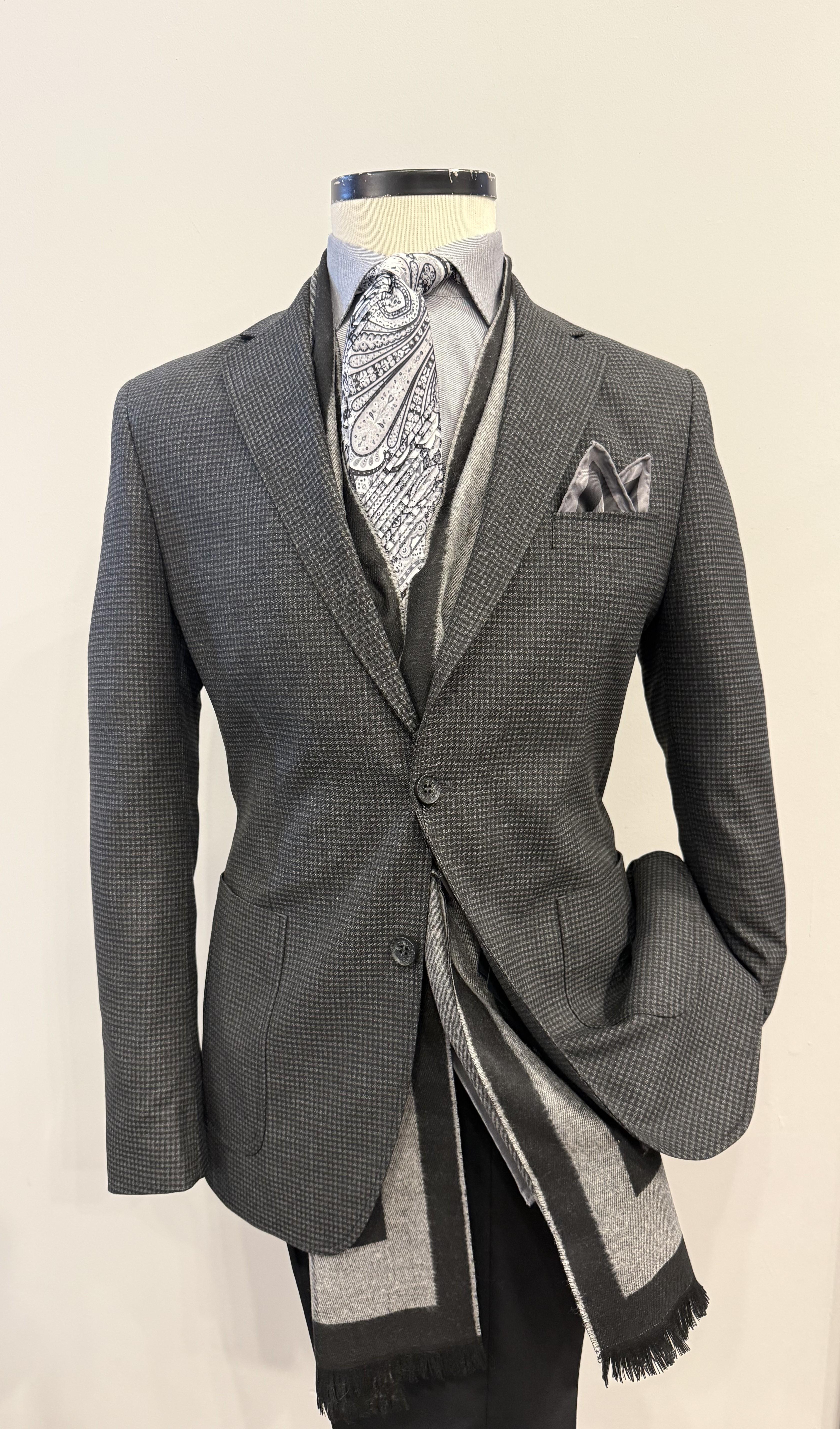 CEKET KARELİ SİYAH