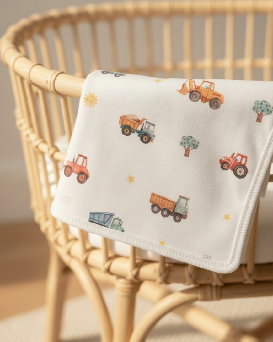 Cute Vehicles Penye Battaniye