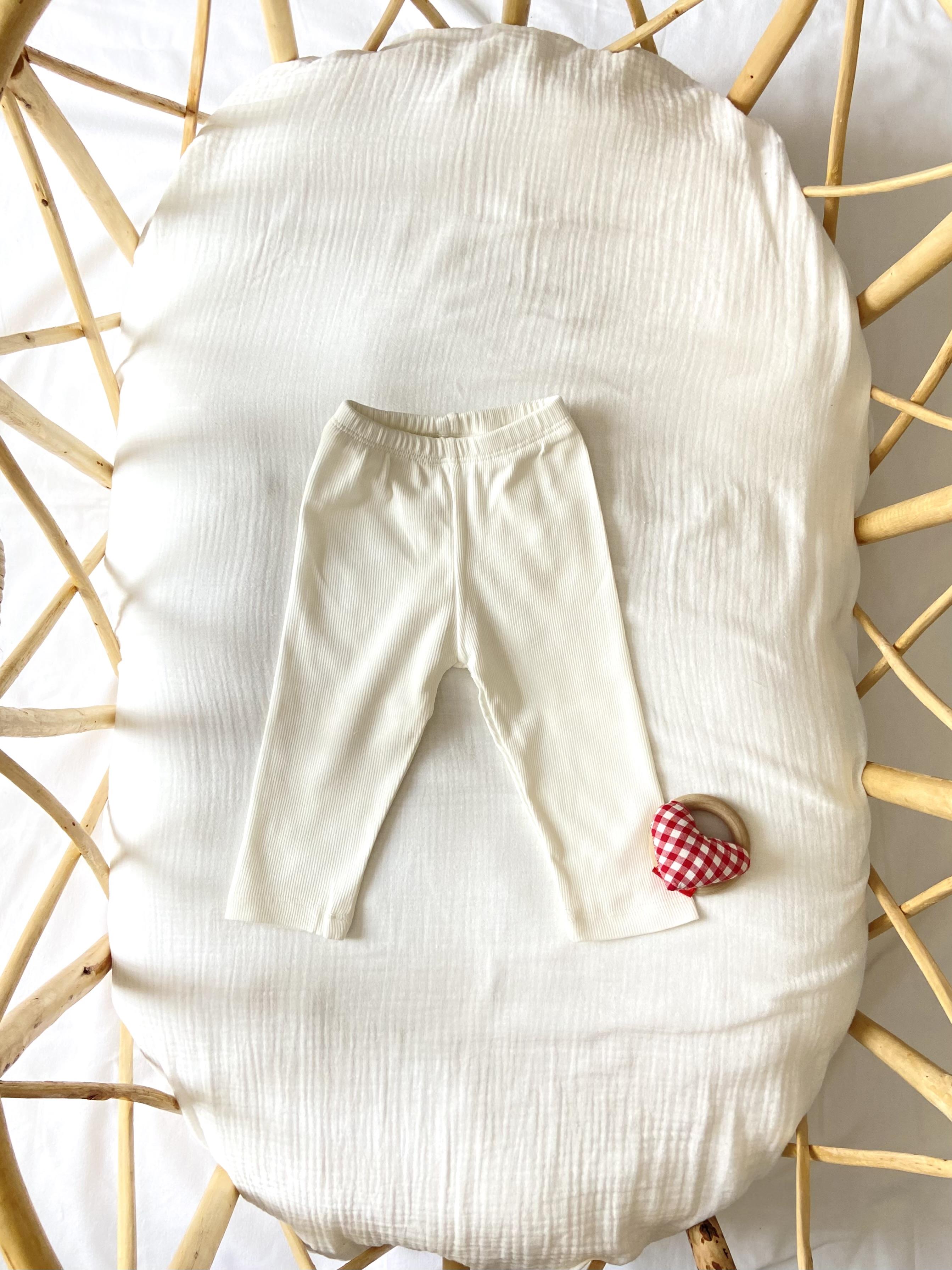 Ekru Kaşkorse Tayt %100 Pamuk