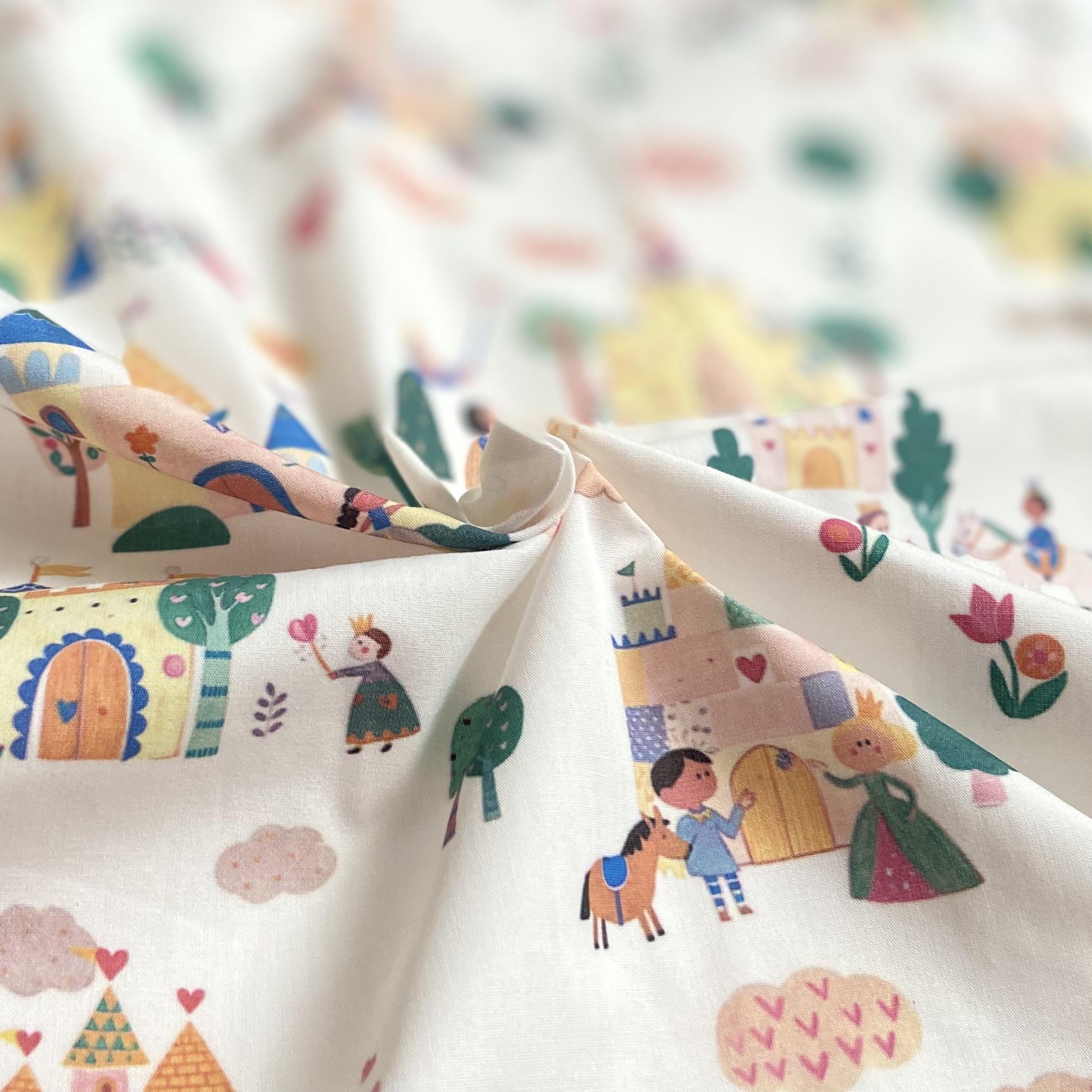 Fairy Kingdom Poplin Kumaş